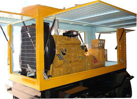 浮梁移动电站(移动柴油发电机组) 浮梁移动电站(移动柴油发电机组)